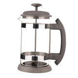 Maxbell French Press Coffee Maker Heat Resistant Borosilicate Glass Office Home Gray