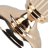 Maxbell 2xIron Flower Vase Stem Bunch Gold Bouquet Floral Arrangement Table Decoration height 20cm