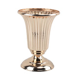 Maxbell 2xIron Flower Vase Stem Bunch Gold Bouquet Floral Arrangement Table Decoration height 20cm