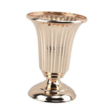 Maxbell 2xIron Flower Vase Stem Bunch Gold Bouquet Floral Arrangement Table Decoration height 20cm