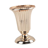 Maxbell 2xIron Flower Vase Stem Bunch Gold Bouquet Floral Arrangement Table Decoration height 20cm