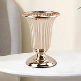 Maxbell 2xIron Flower Vase Stem Bunch Gold Bouquet Floral Arrangement Table Decoration height 20cm