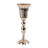 Maxbell 2xIron Flower Vase Stem Bunch Gold Bouquet Floral Arrangement Table Decoration height 39cm