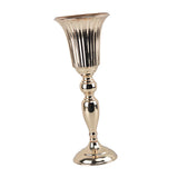 Maxbell 2 Piece Iron Flower Vase Stem Bunch Gold Bouquet Floral Arrangement Decor
