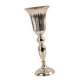 Maxbell 2 Piece Iron Flower Vase Stem Bunch Gold Bouquet Floral Arrangement Decor
