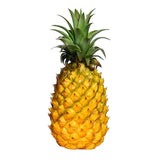 Modern Artificial Pineapple Fake Fruit Figurine Plant Decor Yellow 21x8cm