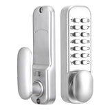 Keyless Mechanical Entry Door Lock Digital Code Combination Lock with Keypad