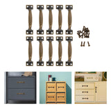 Maxbell Classic Bow Pull Handles Door Knobs for Wardrobes Dressing Tables Restaurant Bronze