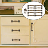 Maxbell Classic Bow Pull Handles Door Knobs for Wardrobes Dressing Tables Restaurant Bronze