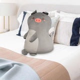 Maxbell Maxbell Stuffed Animal Plush Toy Cartoon Pillow Kids Gift Living Room Ornament Gray