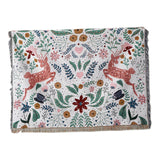 Bohemian Sofa Blanket Throw Cover Soft with Tassel Couch Slipcover 180x340cm