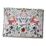 Bohemian Sofa Blanket Throw Cover Soft with Tassel Couch Slipcover 180x340cm