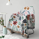 Bohemian Sofa Blanket Throw Cover Soft with Tassel Couch Slipcover 180x340cm