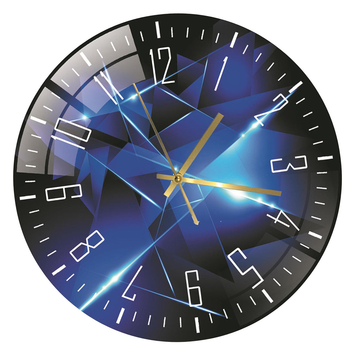 Maxbell Maxbell 30cm Quartz Clocks Non Ticking Party Modern Acrylic Wall Clock Decor Style C