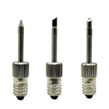 Maxbell E10 Interface Soldering Iron Tip Thread Durable Battery for Welding Head Tip B