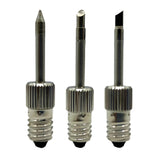Maxbell E10 Interface Soldering Iron Tip Thread Durable Battery for Welding Head Tip B