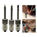 Maxbell E10 Interface Soldering Iron Tip Thread Durable Battery for Welding Head Tip B