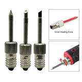 Maxbell E10 Interface Soldering Iron Tip Thread Durable Battery for Welding Head Tip B