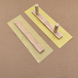 Maxbell Plastering Trowel Normal Polish with Ergonomic Handle Fluent for Concrete  Blue Steel