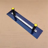 Maxbell Plastering Trowel Normal Polish with Ergonomic Handle Fluent for Concrete  Blue Steel