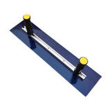 Maxbell Plastering Trowel Normal Polish with Ergonomic Handle Fluent for Concrete  Blue Steel