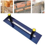 Maxbell Plastering Trowel Normal Polish with Ergonomic Handle Fluent for Concrete  Blue Steel