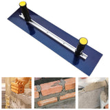 Maxbell Plastering Trowel Normal Polish with Ergonomic Handle Fluent for Concrete  Blue Steel