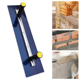 Maxbell Plastering Trowel Normal Polish with Ergonomic Handle Fluent for Concrete  Blue Steel
