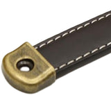 PU Leather Luggage Handle Handle Replace Cabinet Pulls Black