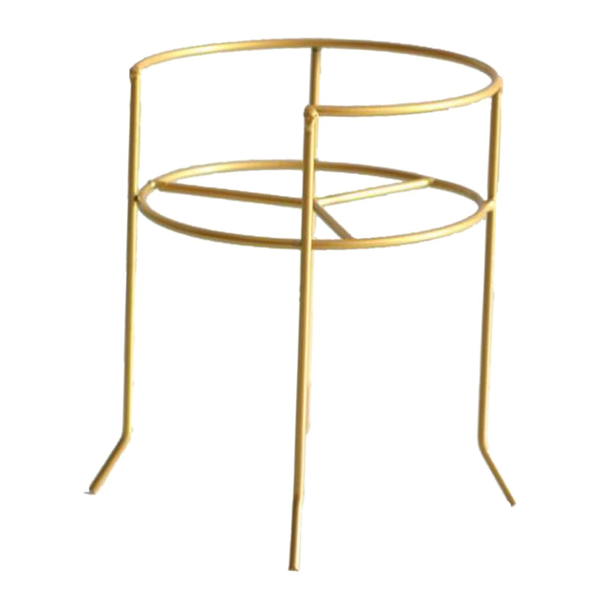 Maxbell Maxbell Glass Jar Holder Bracket Rack Beverage Drink Dispenser Stand for Pot Gold