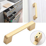 Maxbell Golden Brushed Cabinet Handle Hardware for Closet Furniture Bedroom Dresser