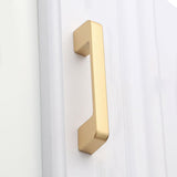 Maxbell Golden Brushed Cabinet Handle Hardware for Closet Furniture Bedroom Dresser