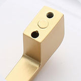 Maxbell Golden Brushed Cabinet Handle Hardware for Closet Furniture Bedroom Dresser