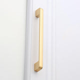 Maxbell Golden Brushed Cabinet Handle Hardware for Closet Furniture Bedroom Dresser