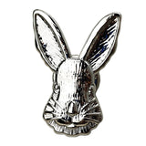 Maxbell Rabbit Knob Single Hole Handle with Screw for Kitchen Cabinet Dresser Closet Silver