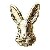 Maxbell Rabbit Knob Single Hole Handle with Screw for Kitchen Cabinet Dresser Closet Gold