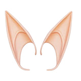 Maxbell 2xElf Ears Costume Accessories Long for Cosplay Christmas Halloween yellow