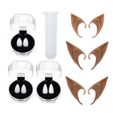 Maxbell 2xElf Ears Costume Accessories Long for Cosplay Christmas Halloween coffee