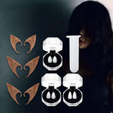 Maxbell 2xElf Ears Costume Accessories Long for Cosplay Christmas Halloween coffee