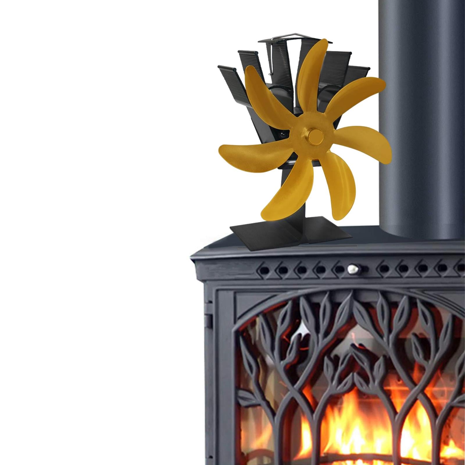 ⚡️Buy Maxbell Maxbell Blade Fireplace Fan Wooden Stove Burner