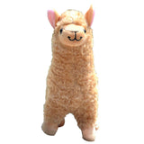 Maxbell Maxbell Animal Plush Toys Small Doll Alpaca Soft Ornaments for Kids Girls Boys Gifts Turmeric