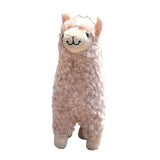 Animal Plush Toys Small Doll Alpaca Soft Ornaments for Kids Girls Boys Gifts Grey