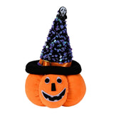 Maxbell Creative Halloween Pumpkin Doll Plush Toy Gift Ornaments for Holiday Pointed 13cmx21cm