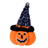 Maxbell Creative Halloween Pumpkin Doll Plush Toy Gift Ornaments for Holiday Pointed 13cmx21cm