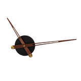 Clock Movement Clock Mechanism Replacement Parts Wood Pointers Home Decor Black