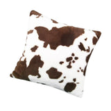 Maxbell Cow Pattern Printed 18x18 Inches Pillowcase Cushion Cover Durable Brown