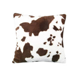 Maxbell Cow Pattern Printed 18x18 Inches Pillowcase Cushion Cover Durable Brown