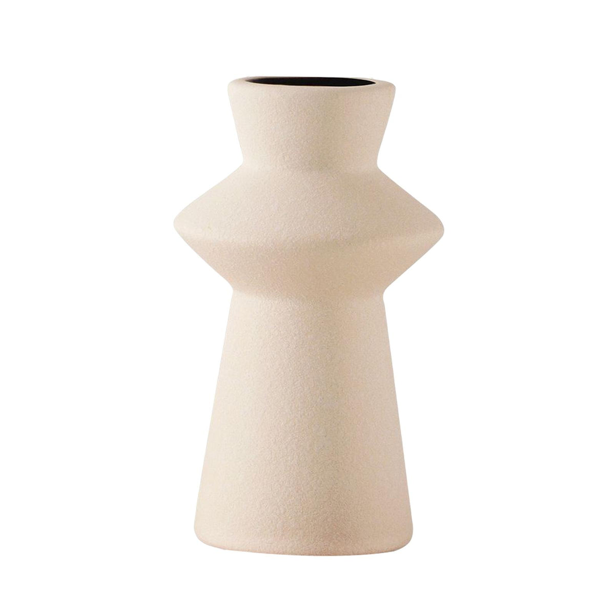 Maxbell Maxbell Ceramic Vase Flower Pot Home Decor Planter Crafts Figurines for Desktop Style B