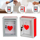 Maxbell Donation Box Suggestion Box Wedding Cards Box for Baby Shower Charity Mail Front