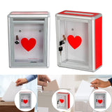 Maxbell Donation Box Suggestion Box Wedding Cards Box for Baby Shower Charity Mail Front